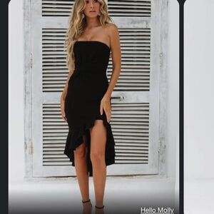 Hello Molly Black Dress